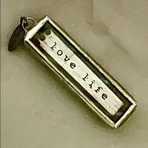 Jewel Kade Love Life Love Freely Charm Made In USA